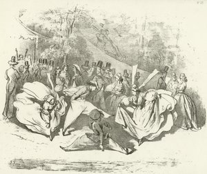 Dix ans plus tard ou un changement de mode 1840 - Gustave Dore