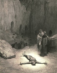 Cet esprit percé...était celui qui a donné conseil aux Pharisiens, vers 1890 - Gustave Dore