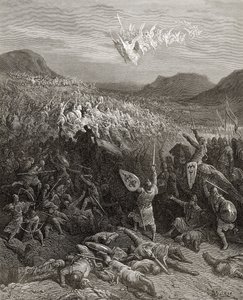 La Bataille de Nicée en 1097, illustration de 