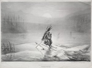 La glace brisée, Souvenir de Norvège - Gustave Dore