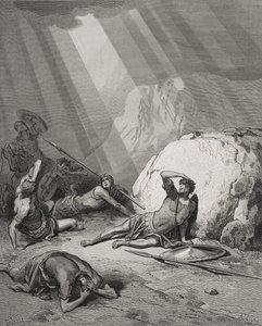 La conversion de Saint Paul, Actes 9:1-6, illustration de 