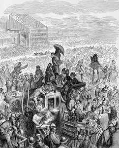 Le Derby - Au déjeuner - Gustave Dore