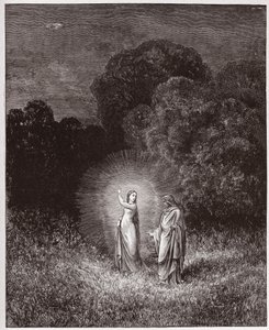 La Divine Comédie, Enfer, Chant 2 : Béatrice et Virgile - par Dante Alighieri - Illustration par Gustave Doré