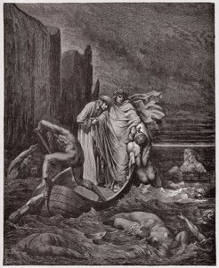 La Divine Comédie, Enfer, Chant 8: L