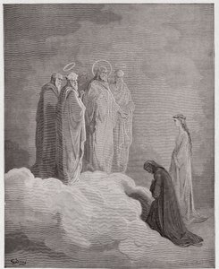 La Divine Comédie, Paradiso, Chant 26 : Saint Jean examine Dante sur l