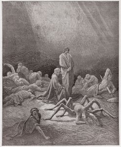 La Divine Comédie, Purgatorio, Chant 12 : Dante contemple l