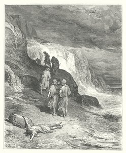 Les Fables de La Fontaine : Jupiter et le Voyageur - Gustave Dore