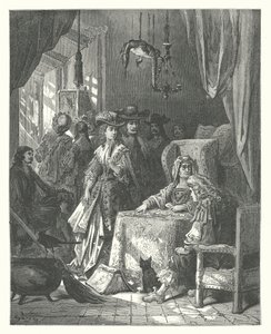 Les Fables de La Fontaine : La Diseuse de bonne aventure - Gustave Dore