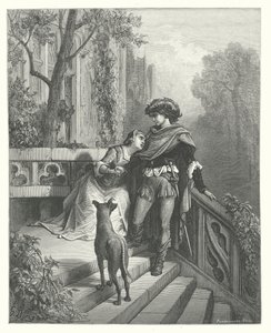 Les Fables de La Fontaine : Les Deux Pigeons - Gustave Dore
