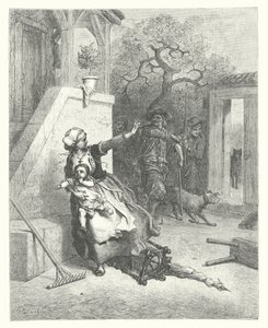 Les Fables de La Fontaine : Le Loup, la Mère et l