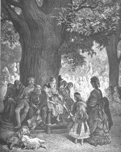 Le grand arbre - Kensington Gardens, 1872 - Gustave Dore