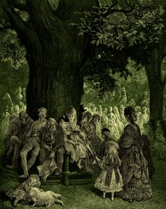 Le Grand Arbre - Jardins de Kensington - Gustave Dore