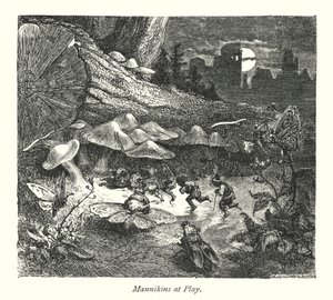 Le château des Mannikins (gravure)