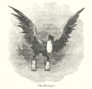 Le Messager (gravure) - Gustave Dore