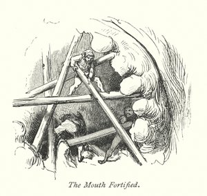La bouche fortifiée (gravure) - Gustave Dore