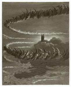 Les esprits dans Jupiter - Gustave Dore