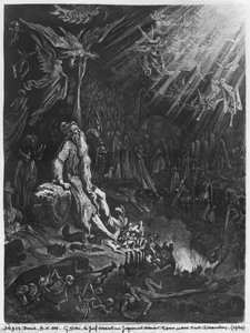 Le Juif Errant et le Jugement Dernier, gravé par Félix Jean Gauchard (1825-72) - Gustave Dore