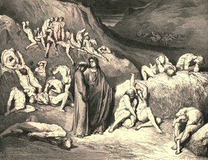 La croûte est venue tirée de dessous en flocons, vers 1890