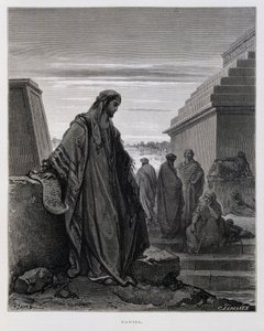 Le prophète Daniel, Illustration de la Bible de Doré - Gustave Dore