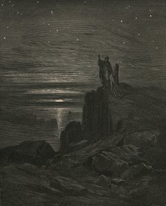 Puis sortant, nous avons de nouveau vu les étoiles, vers 1890