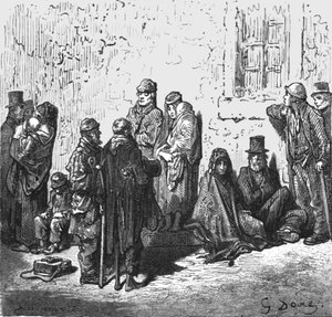 Orphelins et vagabonds, 1872 - Gustave Dore