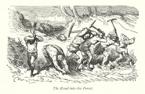 Forêt de Windsor (gravure) - Gustave Dore