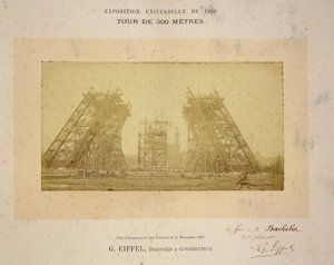 Construction de la tour Eiffel - Gustave Eiffel