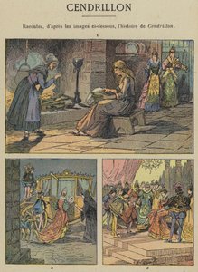 Cendrillon (lithographie en couleur) - Gustave Fraipont