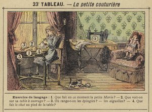La petite couturière - Gustave Fraipont