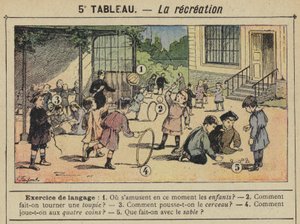 La récréation - Gustave Fraipont