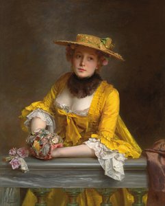 La robe jaune - Gustave Jacquet