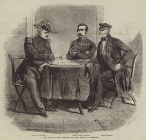 Le conseil de guerre précédant l