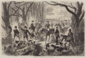 La chasse impériale dans la forêt de Compiègne