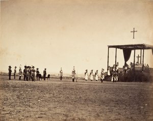 La Messe au Camp de Châlons - Gustave Le Gray