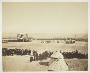 Messe, Camp de Châlons, 1857 - Gustave Le Gray