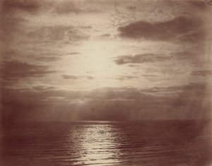 Effet solaire dans les nuages-océan, 1856-1857 - Gustave Le Gray