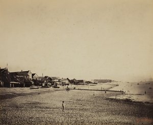 La Plage à Sainte-Adresse, 1856-57 - Gustave Le Gray
