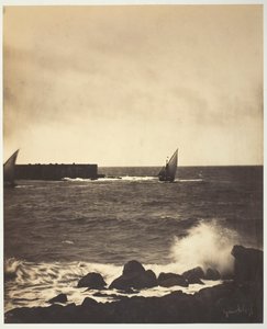 La Vague déferlante, 1857