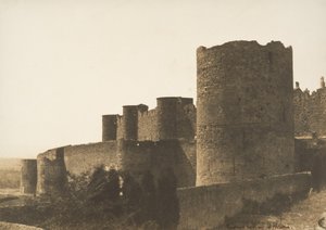 Les remparts de Carcassonne, 1851 - Gustave Le Gray