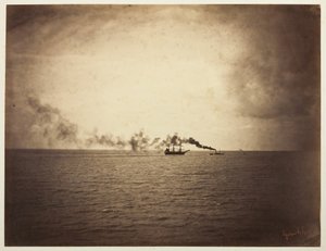 Le remorqueur, 1856-57 - Gustave Le Gray