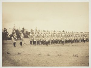 Sans titre [soldats en parade], 1857