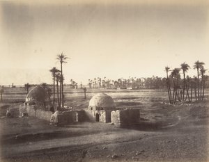 Vue de la Plaine de Thèbes prise du temple de Karnac, 1867 - Gustave Le Gray
