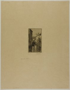 Canal à Venise - Gustave Leheutre