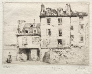 La rue Lacépède : le cour de l