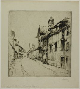 La Petite Rue du Cloître, Troyes