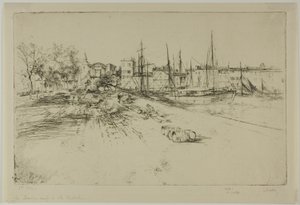 Le nouveau quai à La Rochelle - Gustave Leheutre