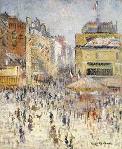 La Quatorze Juillet à Paris, la Rue de Clignancourt