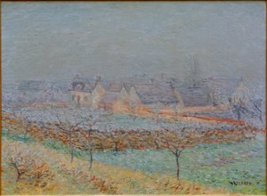 Le village au printemps – Vallée de la Seine aux Damps