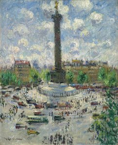 Place de la Bastille, vers 1922