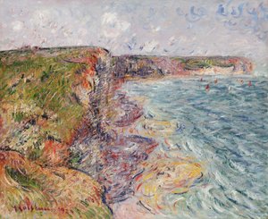 Voiliers près des Falaises, Yport - Gustave Loiseau
